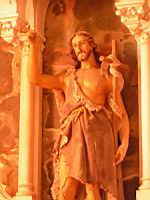 Crozet (Loire) - Nouvelle eglise - Statue - St Baptiste (02)